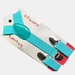 2021 New Fashion Black Plain Color Children /Kids Adjustable Clip-on Y-back Suspenders Braces For Boy and Girls For 1-8 Years