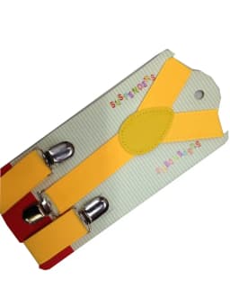 2021 New Fashion Black Plain Color Children /Kids Adjustable Clip-on Y-back Suspenders Braces For Boy and Girls For 1-8 Years