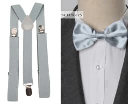 Suspenders Bow Tie Set Men Fashion Suspensorio for Man Boy Women Bowtie Braces Trousers Tirantes Wedding Leisure Shirt Stays