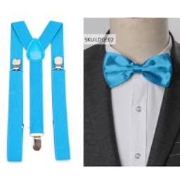 Suspenders Bow Tie Set Men Fashion Suspensorio for Man Boy Women Bowtie Braces Trousers Tirantes Wedding Leisure Shirt Stays