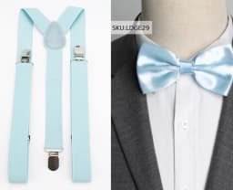 Suspenders Bow Tie Set Men Fashion Suspensorio for Man Boy Women Bowtie Braces Trousers Tirantes Wedding Leisure Shirt Stays