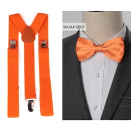 Suspenders Bow Tie Set Men Fashion Suspensorio for Man Boy Women Bowtie Braces Trousers Tirantes Wedding Leisure Shirt Stays