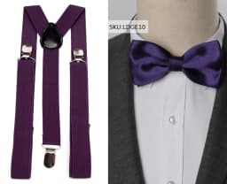 Suspenders Bow Tie Set Men Fashion Suspensorio for Man Boy Women Bowtie Braces Trousers Tirantes Wedding Leisure Shirt Stays