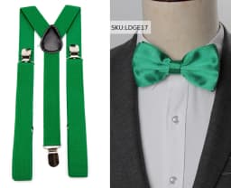 Suspenders Bow Tie Set Men Fashion Suspensorio for Man Boy Women Bowtie Braces Trousers Tirantes Wedding Leisure Shirt Stays