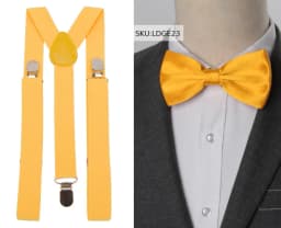 Suspenders Bow Tie Set Men Fashion Suspensorio for Man Boy Women Bowtie Braces Trousers Tirantes Wedding Leisure Shirt Stays