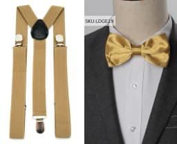 Suspenders Bow Tie Set Men Fashion Suspensorio for Man Boy Women Bowtie Braces Trousers Tirantes Wedding Leisure Shirt Stays