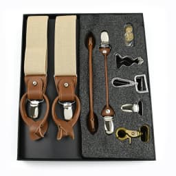 Deepeel 3.5*125cm Adult Men's Suspenders 3/6 Clips Harness Man Fashion Suspender for Pants DIY Elastic Braces Male Jockstrap