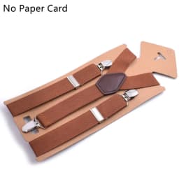 3 Clips Men's Suspenders Men Braces Supports Tirantes for Women Elastic Adjustable Pants Straps Clothing 2.5*110cm