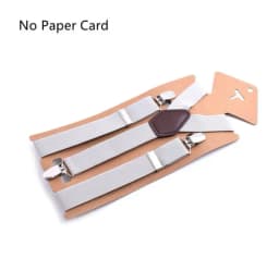 3 Clips Men's Suspenders Men Braces Supports Tirantes for Women Elastic Adjustable Pants Straps Clothing 2.5*110cm