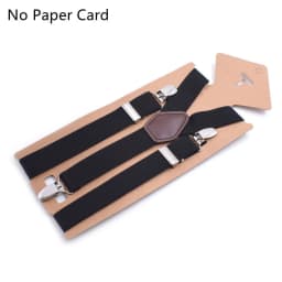 3 Clips Men's Suspenders Men Braces Supports Tirantes for Women Elastic Adjustable Pants Straps Clothing 2.5*110cm