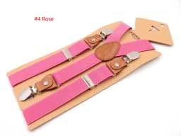Baby Suspenders Fashion Kids Braces Strong 3Clips Boy Suspenders Trousers Suspensorio Elastic Strap Size 2.5*65cm