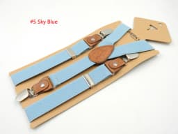 Baby Suspenders Fashion Kids Braces Strong 3Clips Boy Suspenders Trousers Suspensorio Elastic Strap Size 2.5*65cm