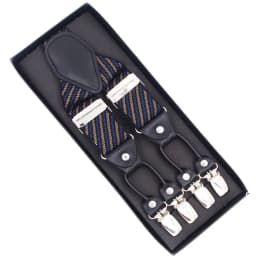 Adult Suspenders Man's Braces Vintage Casual Suspensorio Tirantes Trousers Strap Father/Husband's Gift 6 Clips 3.5*120cm