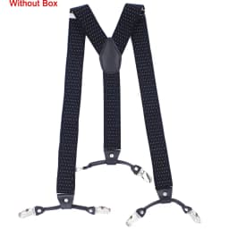 Adult Suspenders Man's Braces Vintage Casual Suspensorio Tirantes Trousers Strap Father/Husband's Gift 6 Clips 3.5*120cm