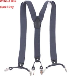 Adult Suspenders Man's Braces Vintage Casual Suspensorio Tirantes Trousers Strap Father/Husband's Gift 6 Clips 3.5*120cm