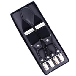 Adult Suspenders Man's Braces Vintage Casual Suspensorio Tirantes Trousers Strap Father/Husband's Gift 6 Clips 3.5*120cm
