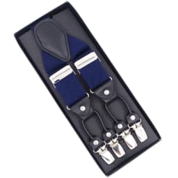 Adult Suspenders Man's Braces Vintage Casual Suspensorio Tirantes Trousers Strap Father/Husband's Gift 6 Clips 3.5*120cm