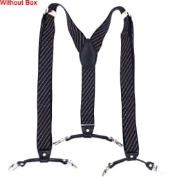 Adult Suspenders Man's Braces Vintage Casual Suspensorio Tirantes Trousers Strap Father/Husband's Gift 6 Clips 3.5*120cm
