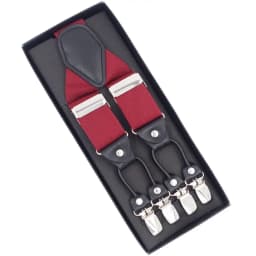 Adult Suspenders Man's Braces Vintage Casual Suspensorio Tirantes Trousers Strap Father/Husband's Gift 6 Clips 3.5*120cm