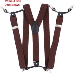 Adult Suspenders Man's Braces Vintage Casual Suspensorio Tirantes Trousers Strap Father/Husband's Gift 6 Clips 3.5*120cm