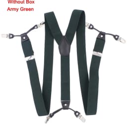 Adult Suspenders Man's Braces Vintage Casual Suspensorio Tirantes Trousers Strap Father/Husband's Gift 6 Clips 3.5*120cm