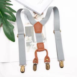 Suspenders Kids Boy Girl Childrens Christmas Gift Designer Wedding Costume Adjustable Y-Back Black Braces Clothing Accessories