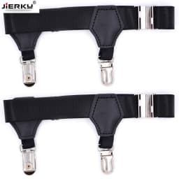 New Sock Stays Holder Gentleman Lose Suspenders Elastic Uniform Business Leg Strap Braces Socking Garters 1pair