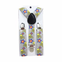 Wear Suspenders Children Adjustable Belt Pants Holder Elastic 3 Clips Y-Back Braces Clips Christmas Festive HB18