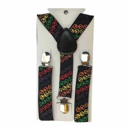 Wear Suspenders Children Adjustable Belt Pants Holder Elastic 3 Clips Y-Back Braces Clips Christmas Festive HB18