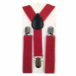 Wear Suspenders Children Adjustable Belt Pants Holder Elastic 3 Clips Y-Back Braces Clips Christmas Festive HB18