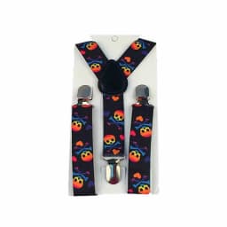 Wear Suspenders Children Adjustable Belt Pants Holder Elastic 3 Clips Y-Back Braces Clips Christmas Festive HB18