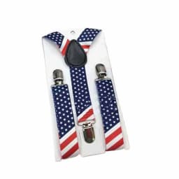Wear Suspenders Children Adjustable Belt Pants Holder Elastic 3 Clips Y-Back Braces Clips Christmas Festive HB18