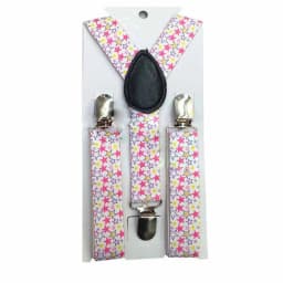 Wear Suspenders Children Adjustable Belt Pants Holder Elastic 3 Clips Y-Back Braces Clips Christmas Festive HB18