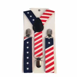 Wear Suspenders Children Adjustable Belt Pants Holder Elastic 3 Clips Y-Back Braces Clips Christmas Festive HB18