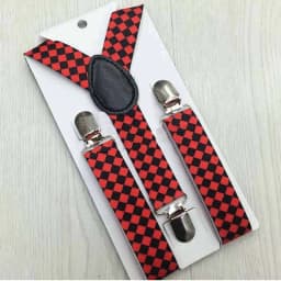 Wear Suspenders Children Adjustable Belt Pants Holder Elastic 3 Clips Y-Back Braces Clips Christmas Festive HB18