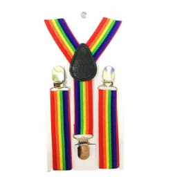 Wear Suspenders Children Adjustable Belt Pants Holder Elastic 3 Clips Y-Back Braces Clips Christmas Festive HB18