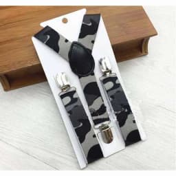 Wear Suspenders Children Adjustable Belt Pants Holder Elastic 3 Clips Y-Back Braces Clips Christmas Festive HB18