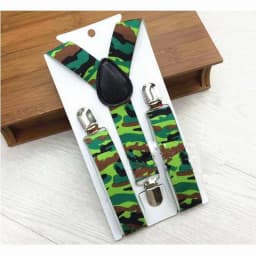 Wear Suspenders Children Adjustable Belt Pants Holder Elastic 3 Clips Y-Back Braces Clips Christmas Festive HB18