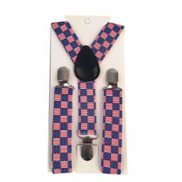 Wear Suspenders Children Adjustable Belt Pants Holder Elastic 3 Clips Y-Back Braces Clips Christmas Festive HB18