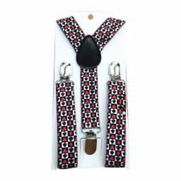Wear Suspenders Children Adjustable Belt Pants Holder Elastic 3 Clips Y-Back Braces Clips Christmas Festive HB18