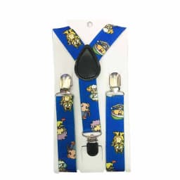 Wear Suspenders Children Adjustable Belt Pants Holder Elastic 3 Clips Y-Back Braces Clips Christmas Festive HB18