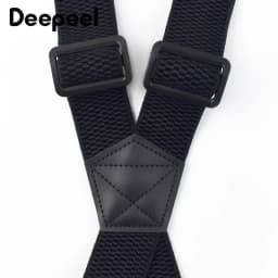 3.5*120cm Adult Men's Suspender X-Type Elastic Braces 4 Clips Plastic Buckles Strap Harness Man Work Male Jockstrap Accessories