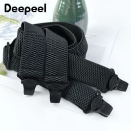 3.5*120cm Adult Men's Suspender X-Type Elastic Braces 4 Clips Plastic Buckles Strap Harness Man Work Male Jockstrap Accessories