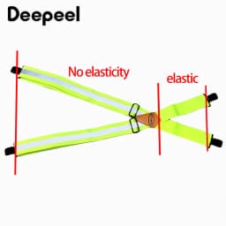 Fluorescent Men Suspenders 5cm Wide Adult X-Type 4 Clips Harness Man Braces Adjustable Strap Work Male Jockstrap Elastic Belt