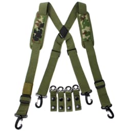MELOTOUGH Tactical Suspenders Duty Belt Police Suspenders for Law Enforcement Belt with Padded Adjustable Shoulder
