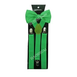 HUISHI Fashion Plain Black Suspenders for Men Navy Red Burgundy Braces Unisex Strap Bretels Mannen Women Bow Tie Suspenders Blue