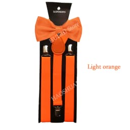 HUISHI Fashion Plain Black Suspenders for Men Navy Red Burgundy Braces Unisex Strap Bretels Mannen Women Bow Tie Suspenders Blue