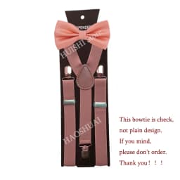 HUISHI Fashion Plain Black Suspenders for Men Navy Red Burgundy Braces Unisex Strap Bretels Mannen Women Bow Tie Suspenders Blue
