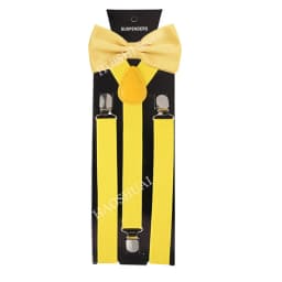 HUISHI Fashion Plain Black Suspenders for Men Navy Red Burgundy Braces Unisex Strap Bretels Mannen Women Bow Tie Suspenders Blue