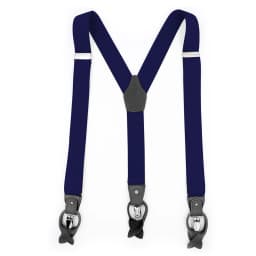 Dual Suspenders Male Men's Button Suspenders Cowhide Spaghetti Strap Fashion Button Braces Strong Clips New 6 Sold Colors
